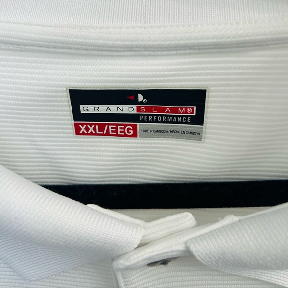 Men’s XXL Grand Slam Short Sleeve Golf Polo - Picture 2 of 4